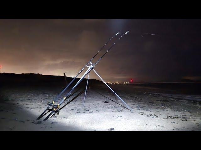 Winter fishing at the beach | UK shore fishing |Beach fishing Anglesey | N Wales fishing 