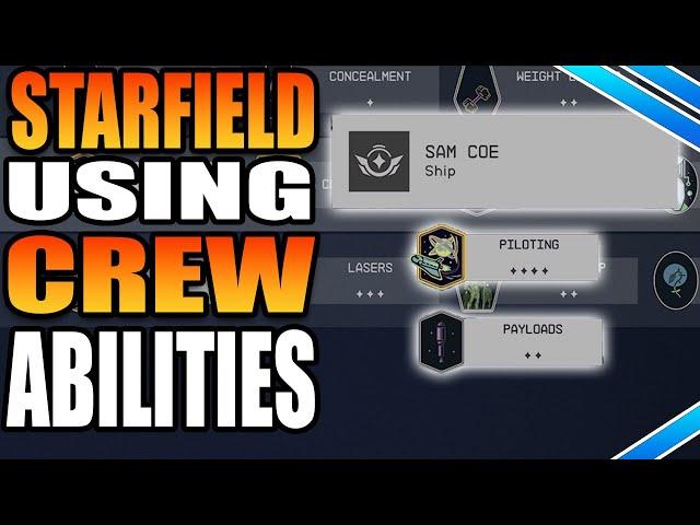 How To Use Crew Abilities In Starfield