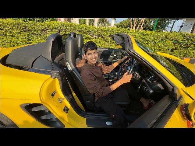 Piyush Driving Super-Car 