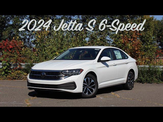 2024 VW Jetta S Manual - Features Review & POV Test Drive