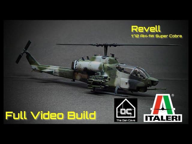 Italeri 1:72 AH-1W Super Cobra - Full Video Build