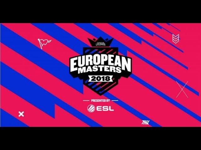 LoL - Origen vs. Kliktech - Group Stage - European Masters 2018