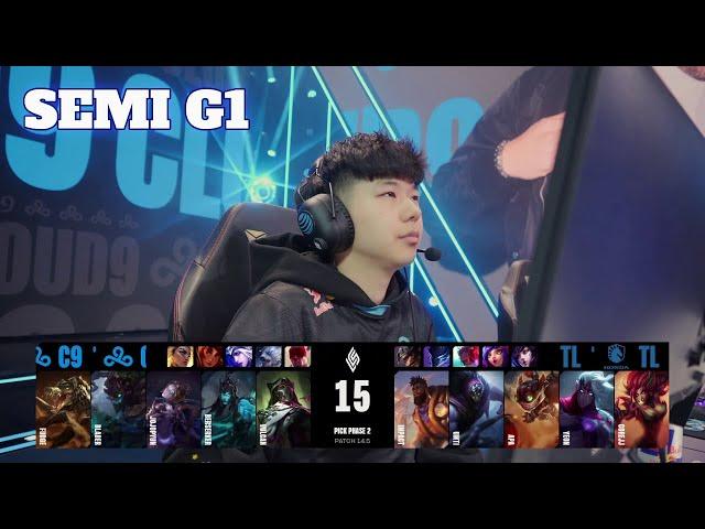 C9 vs TL - Game 1 | Semi Final S14 LCS Spring 2024 Playoffs | Cloud 9 vs Team Liquid G1 full