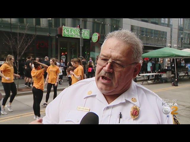 Hundreds Participate In Fight For Air Climb Supporting American Lung Association