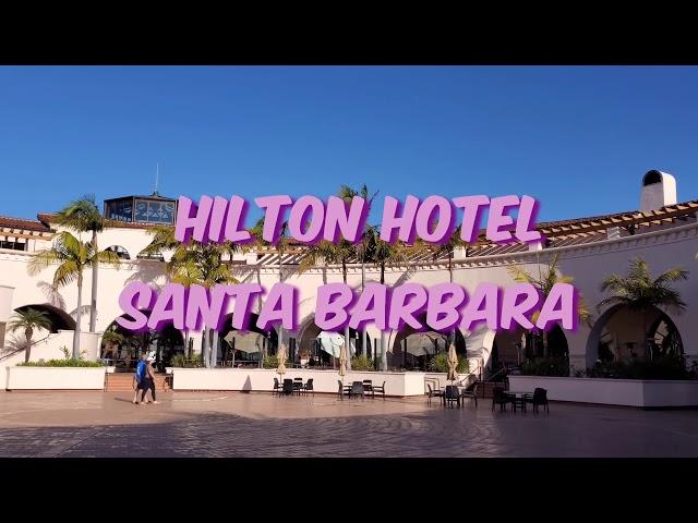 [캘리 라이프] 산타바바라 힐튼(Hilton) 리조트 로비 둘러보기. 유리 천정 로비 미술관인줄 #santabarbarahilton #힐튼리조트