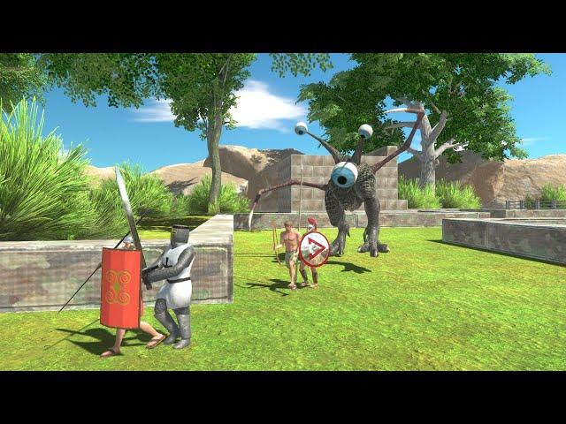 Escape from Monster - Death if Touched - Animal Revolt Battle Simulator