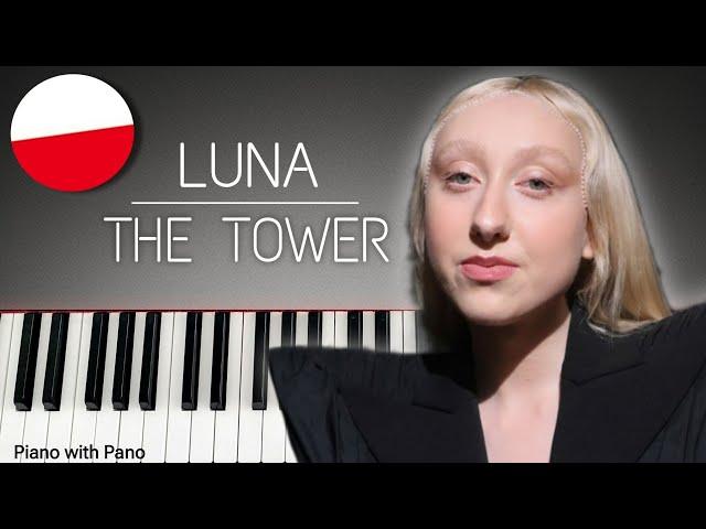 Luna - The Tower | Poland  | Piano Cover | Eurovision 2024