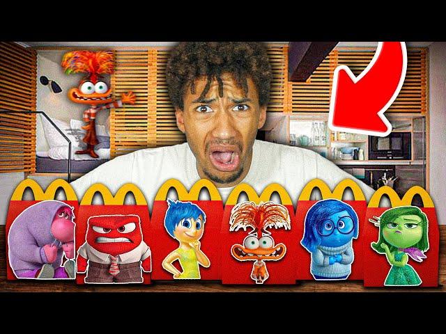 PROVO gli HAPPPY MEAL di INSIDE OUT 2 (FILM) del MC DONALD'S HORROR...