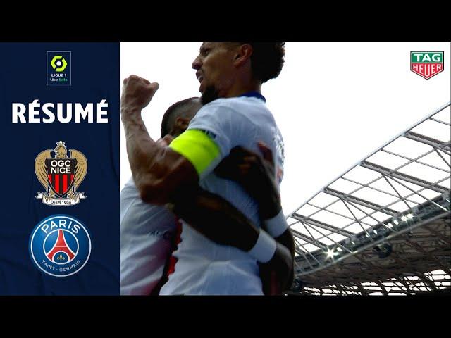 OGC NICE - PARIS SAINT-GERMAIN(0 - 3 ) - Résumé - (OGC NICE - PARIS SG) / 2020-2021