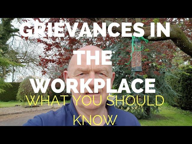 Making Grievances in the Workplace-What You Should Know