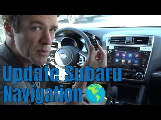 How To Update Your Subaru Maps (2018 Outback, Legacy, Impreza, Crosstrek & newer models)