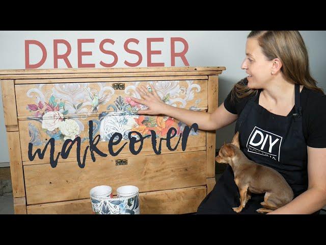 Prep, Sealer and Transfer Tips  |  Wood Dresser Makeover Part 1