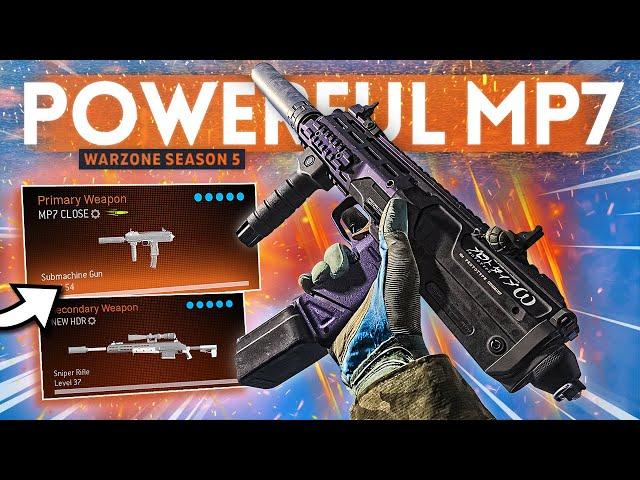 WARZONE: This MP7 + HDR Loadout is REALLY POWERFUL in Solos! (Best Class Setup)