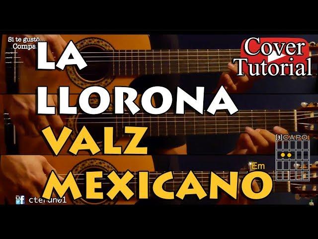 La Llorona - Vals Mexicano - Angela Aguilar Cover/Tutorial Guitarra