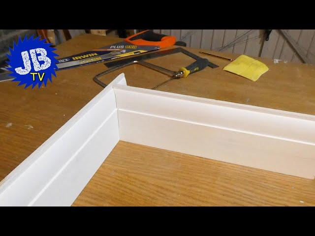 How to Cut and Scribe an Internal Corner on Skirting Boards