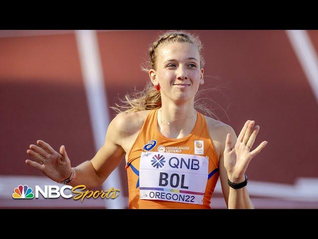 Femke Bol shows she's dangerous in 400H semi; Shamier Little's fate decided at the line | NBC Sports