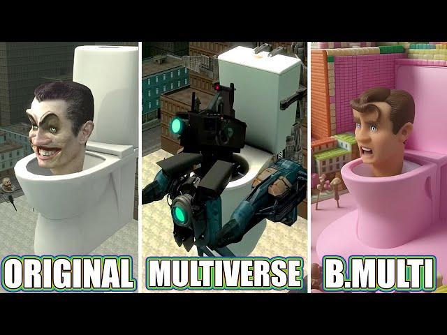 SKIBIDI TOILET - ORIGINAL or MULTIVERSE or ROBLOX or OTAMATONE or MINECRAFT ( ALL EPISODES )