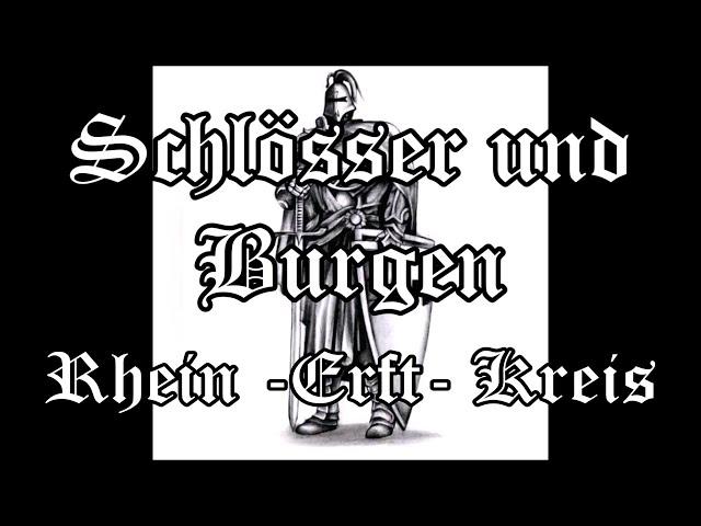 Burgen und Schlösser im Rhein  Erft  Kreis