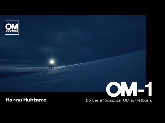 Light painter Hannu Huhtamo and the new OM SYSTEM OM-1