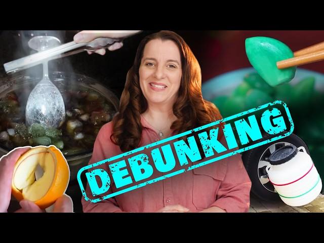 Debunking Crackle Glass, 5-Min Craft Ice Cream, GMO oranges | How To Cook That Ann Reardon