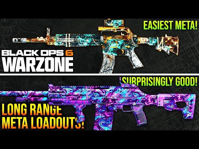 WARZONE: New Best LONG RANGE META LOADOUTS After Update! (BO6 WARZONE META Weapons)