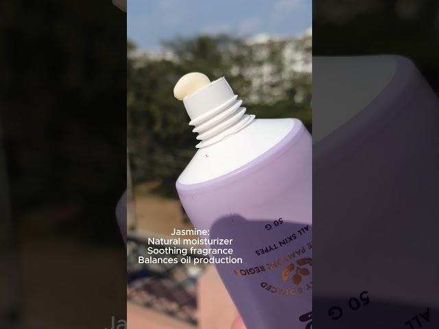 Have you tried this sunscreen? Ayuga kashmiri saffron sunscreen  #skincare #viral #shorts