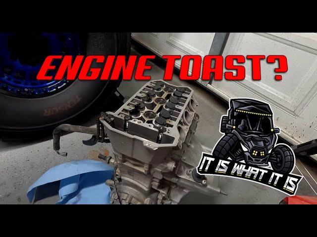 Big Blues Engine is Toast? Can am X3 motor failure EP 305