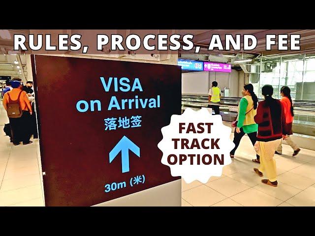  THAILAND VISA On Arrival Latest RULES, Process, Requirements, Fee, & Fast Track Option | 2023 Info