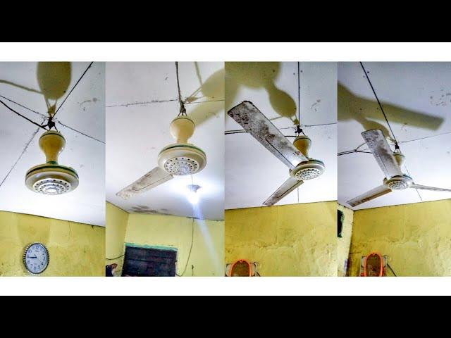 Experiment Kipas Angin Gantung Baling baling 1 2 3 - Ceiling Fan Propeller (fläkt)