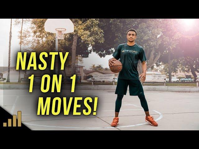 BEST 1 ON 1 BASKETBALL MOVES TO BEAT ANYONE!!! (Must See) Simple Scoring Moves