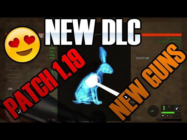 The Hunter Call of the wild Patch 1.19 - New Weapons and Game!