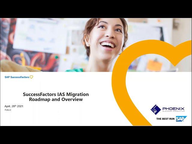 SAP Cloud Platform Identity Authentication: SuccessFactors Roadmap Migration