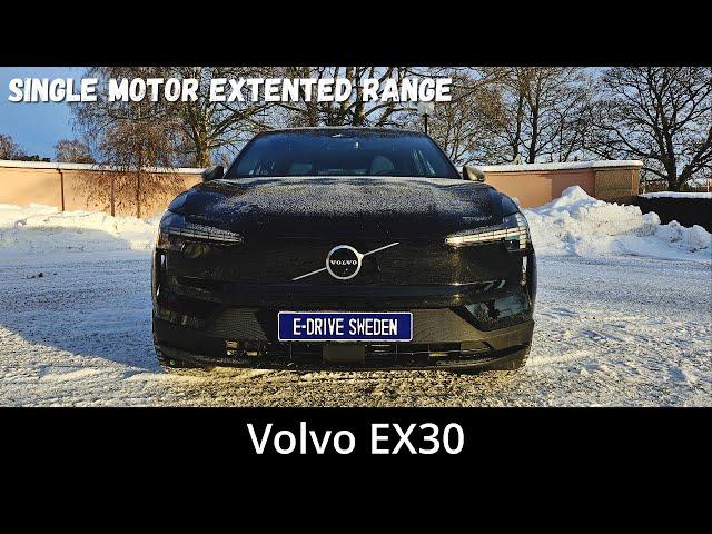 2024 Volvo EX30 "Extented" Single Motor 272hp | Walkaround | Acceleration | Fly by | Range test | 4K