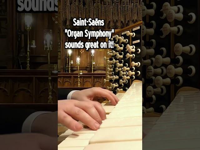 SAINT-SAËNS ORGAN SYMPHONY! CATHEDRAL PIPE ORGAN!