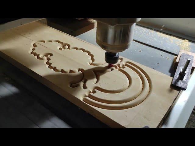 CNC Routers 2D Carving ( V bit ) for wooden doors