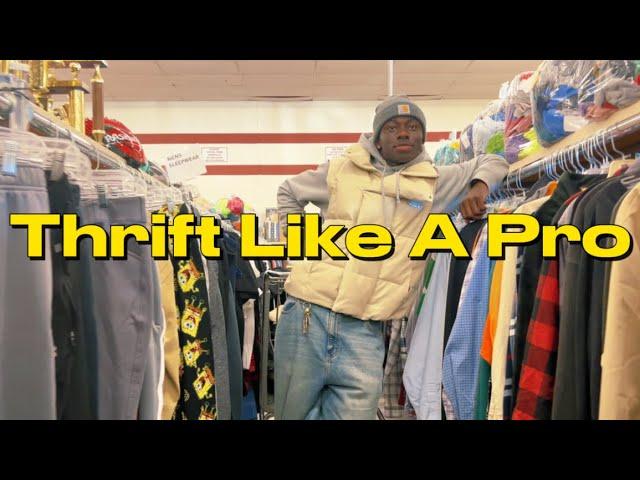 THRIFT LIKE A PRO *actually useful tips, thrift with me + haul!!!*