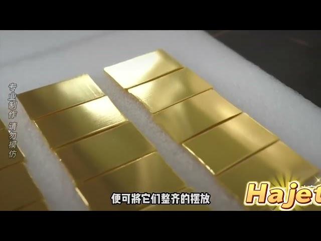 Gold jewelry making gold bar making machines manufacturer