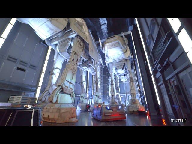 NEW! Star Wars Ride - Rise of the Resistance Trackless Dark Ride - Disney Parks