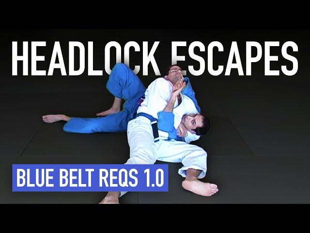 Headlock Escapes | Blue Belt Requirements 1.0