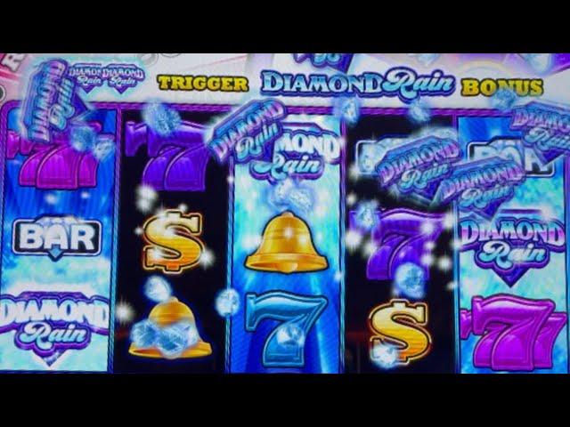 MAX BETTING ON DIAMOND RAIN SLOT #slotman #casino #chumashcasino