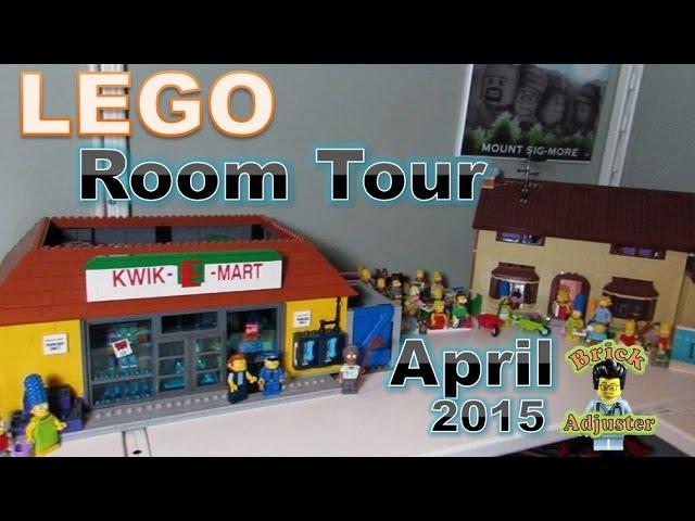 Lego Room Tour - Brick Adjuster - April 2015