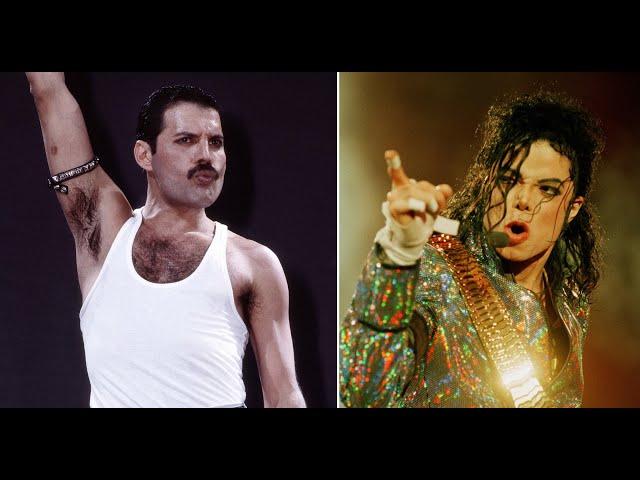When Micheal Jackson and Freddie Mercury ALMOST collaborated
