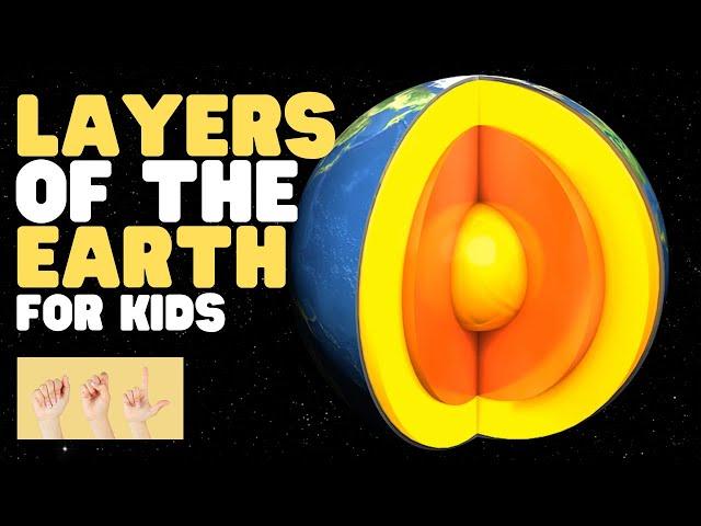 ASL Layers of the Earth for Kids