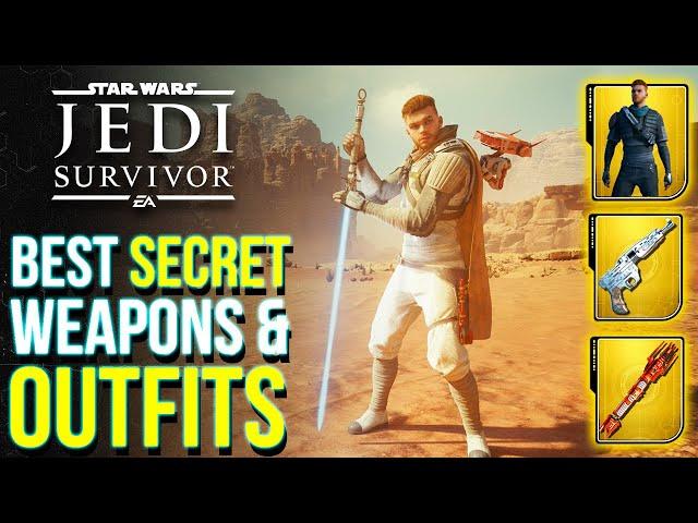 Star Wars Jedi Survivor Secret Outfits & Weapons You Don't Want To Miss (Tips & Tricks)