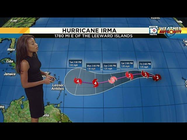 Tracking Hurricane Irma: 5 p.m. update