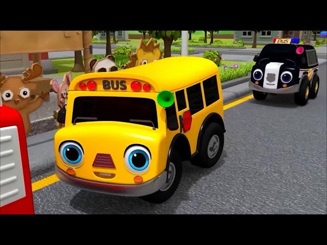 Wheels on the Bus + Baby songs + Nursery Rhymes & Kids Songs