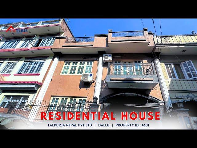 Full-Furnished Residential House on Sale at Dallu Awas, Kathmandu | ID - 4601 | Lalpurja Nepal |