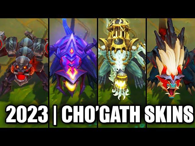 ALL CHO'GATH SKINS SPOTLIGHT 2023 | League of Legends