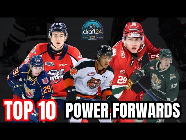 2024 NHL Draft: Top 10 Power Forwards