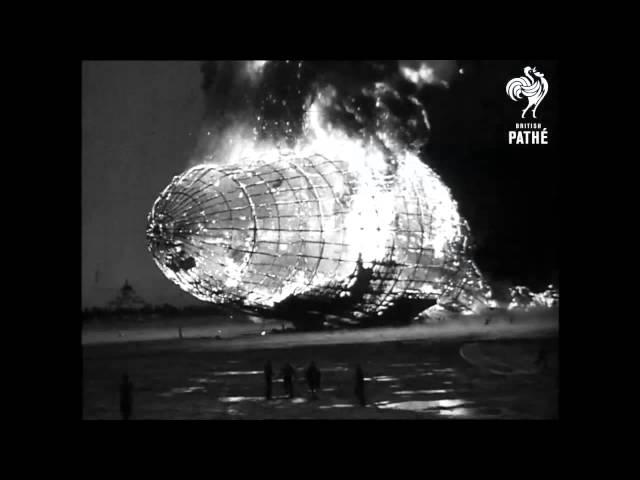 Hindenburg Disaster - Real Footage (1937) | British Pathé